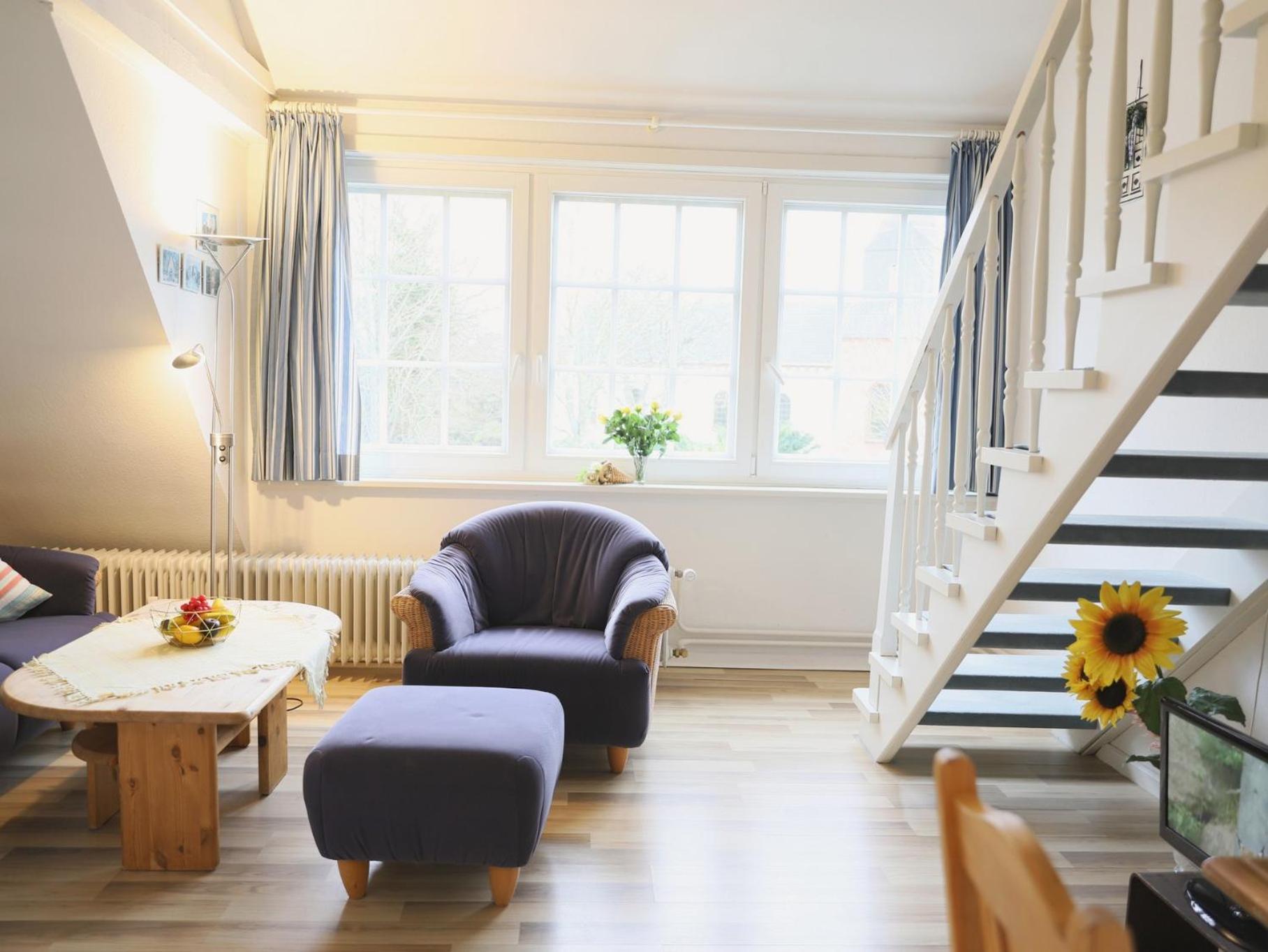 Einfach Eingerichtete Masionettewohnung. Westerland Esterno foto